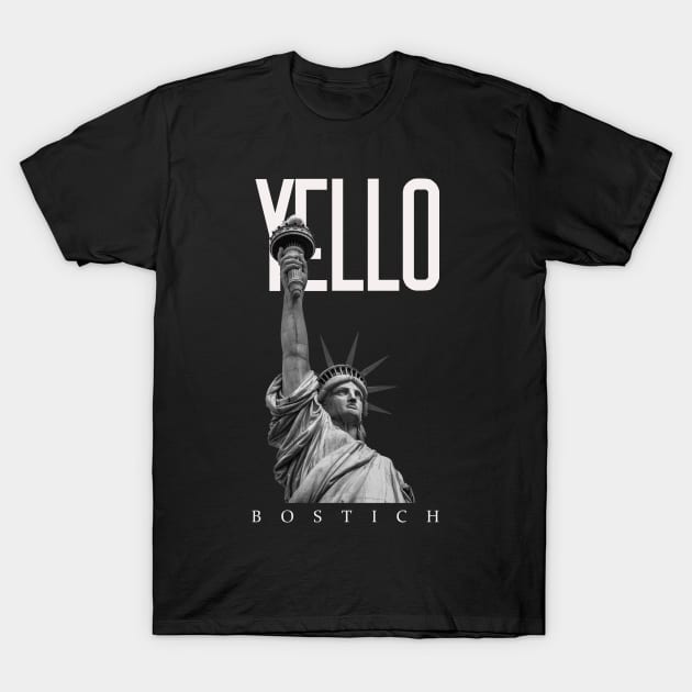 Yello music T-Shirt by amarhanah